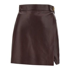 Elisabetta Franchi Nappa Leather Mini Skirt - NWT